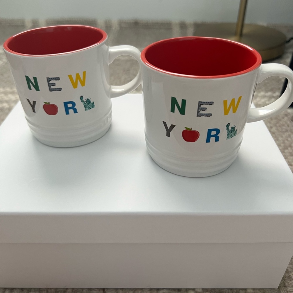 Le Creuset Destination Mug Set of 2- New York